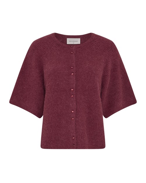 MSCH Bondie Hope 2/4 Strik Cardigan, Rød